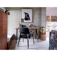Fauteuil Dining Chair Snow/Natural Oak/Deep Black