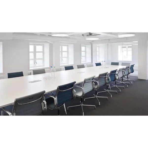 Silla de oficina Aluminio EA 108 con asiento giratorio Hopsak (mostaza, gris oscuro y Negro intenso)