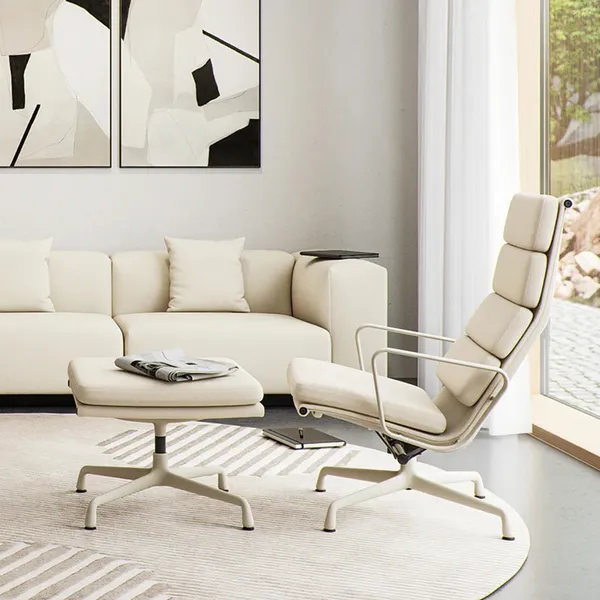 Soft Pad EA 222 Kontorstol Med Siwvel & Vippe Mekanisme Kamel/Krom