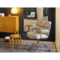 Lobby ES 104 Office Chair With Swivel, Armrest & Tilt Mechanism Brandy/ Chrome