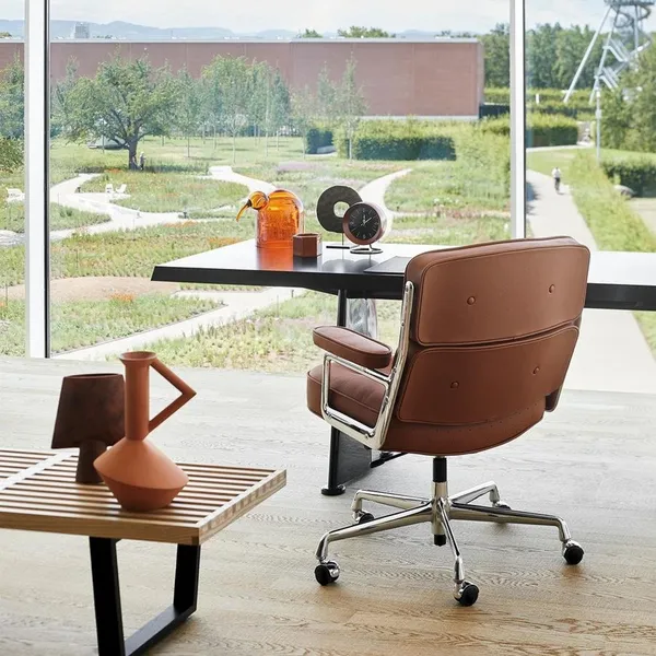 Lobby ES 105 Office chair Cognac/ Chrome