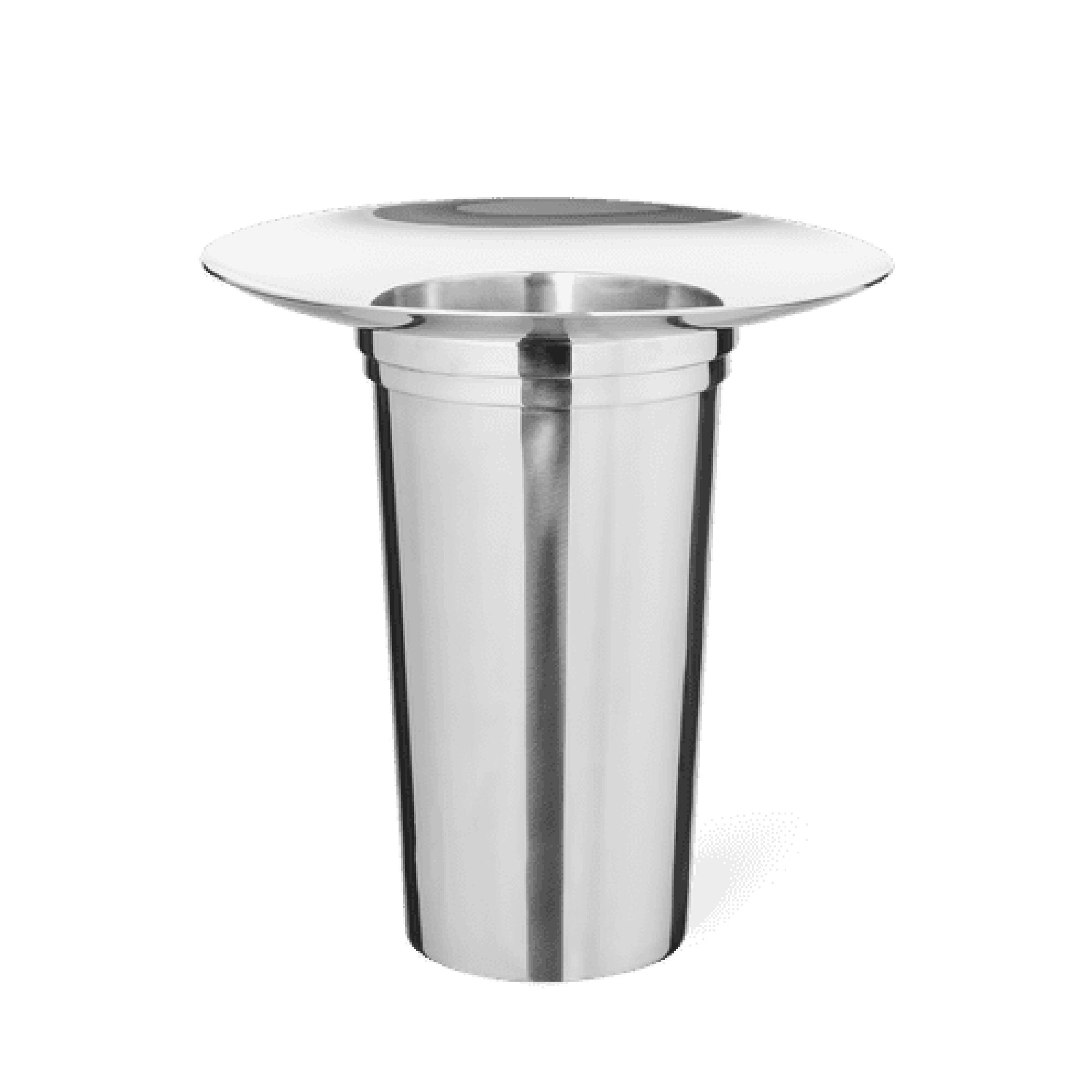 Fontaine 01 Vase en Acier Inoxydable