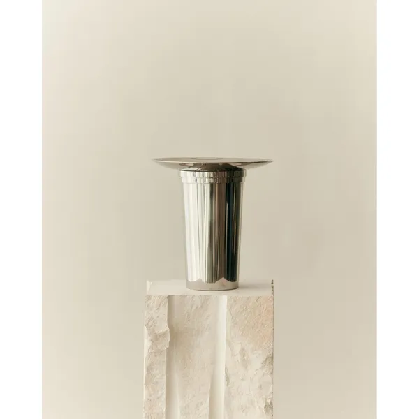 Fountain 01 Vase Stainless Steel