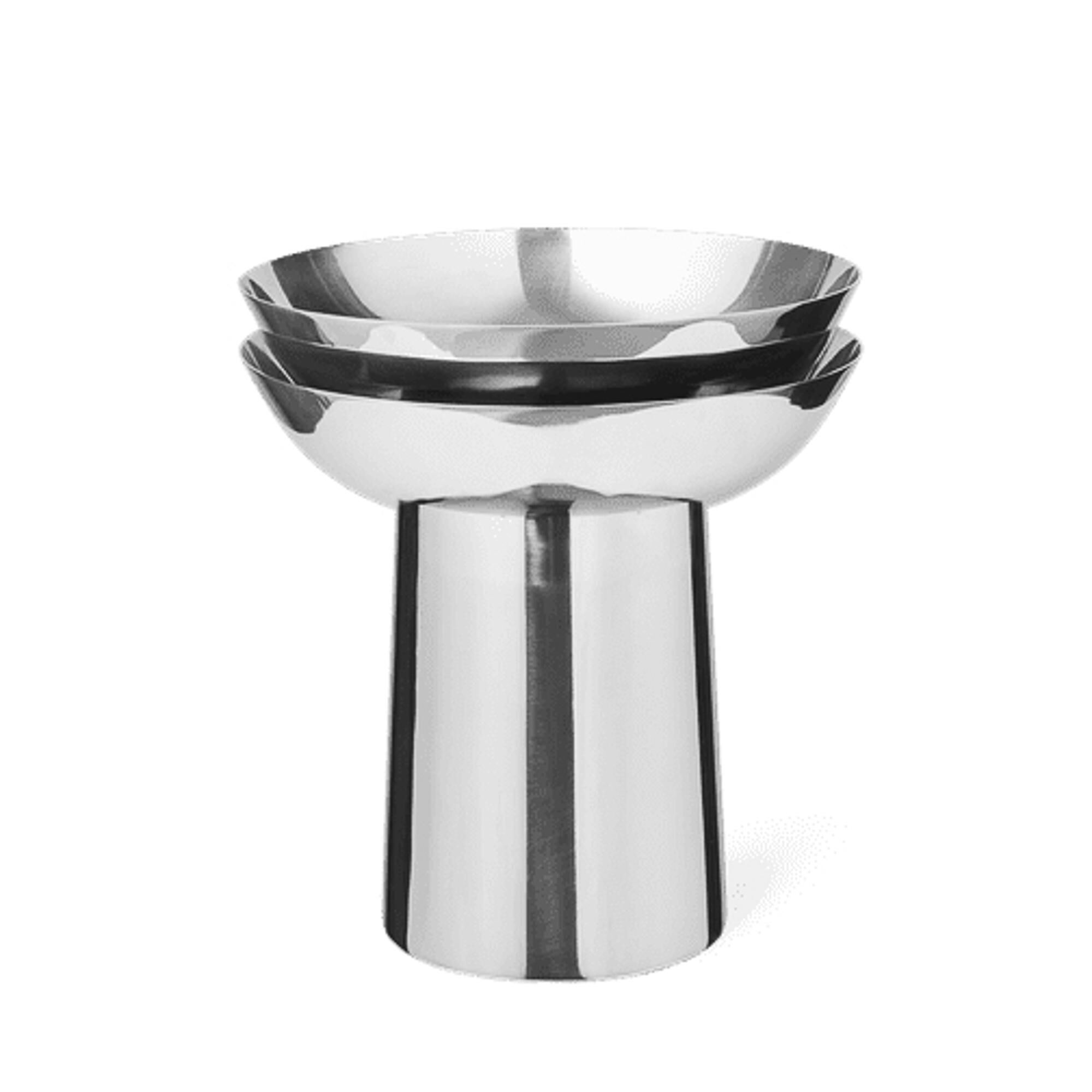 Fontaine 02 Vase en Acier Inoxydable