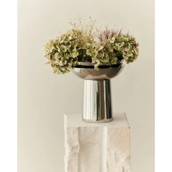 Fountain 02 Vase Rustfri Stål