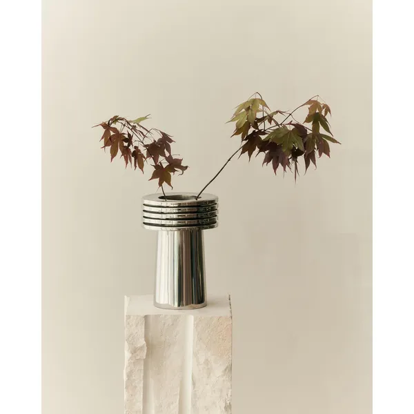 Fountain 03 Vase Stainless Steel