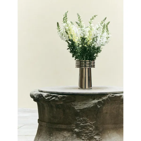 Fountain 03 Vase Stainless Steel