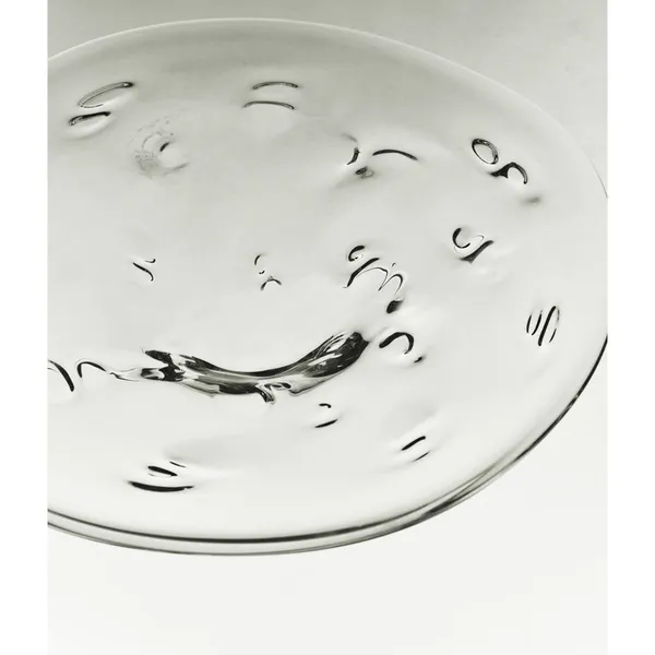 SR Vintage Glass Tray Clear