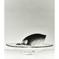 SR Vintage Glass Tray Clear