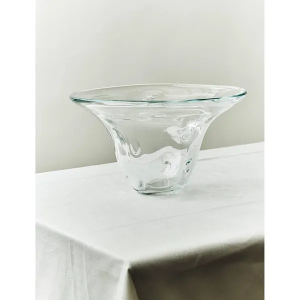 SR Vintage Glass Bowl Clear