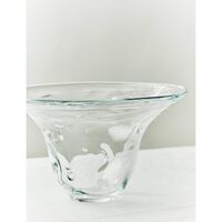 SR Vintage Glass Bowl Clear