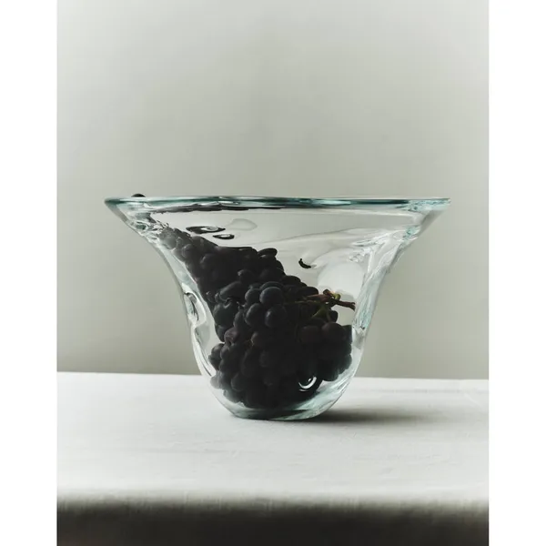 SR Vintage Glass Bowl Clear