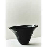 SR Vintage Glass Bowl Black