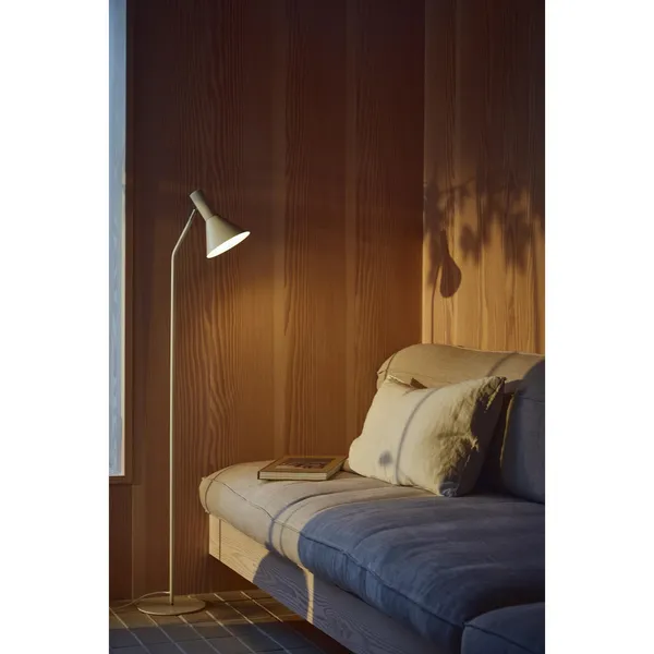 Lampada da Terra Lyss Alluminio Spazzolato