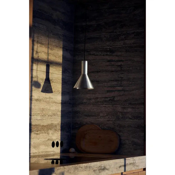 Lyss Pendant Ø18 Brushed Aluminum