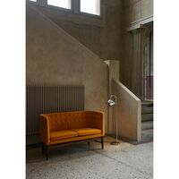 Flowerpot VP12 Floor Lamp Steel Blue