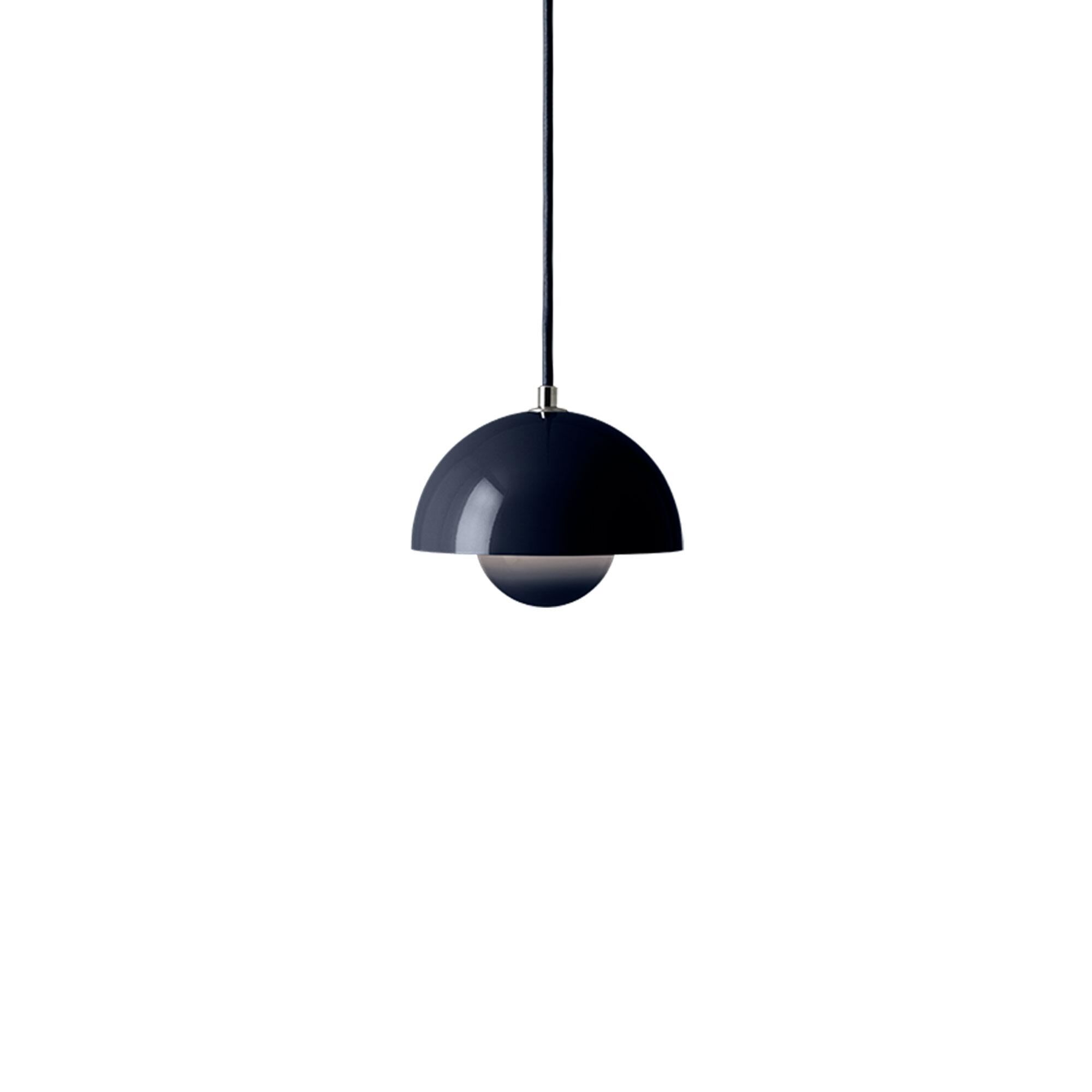 Flowerpot VP10 Suspension Bleu Acier