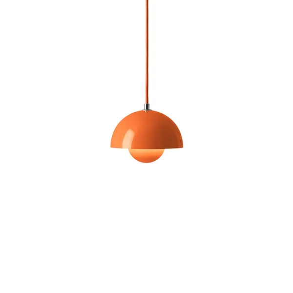 Flowerpot VP10 Lampa Wisząca Wisząca Pomarańczowy