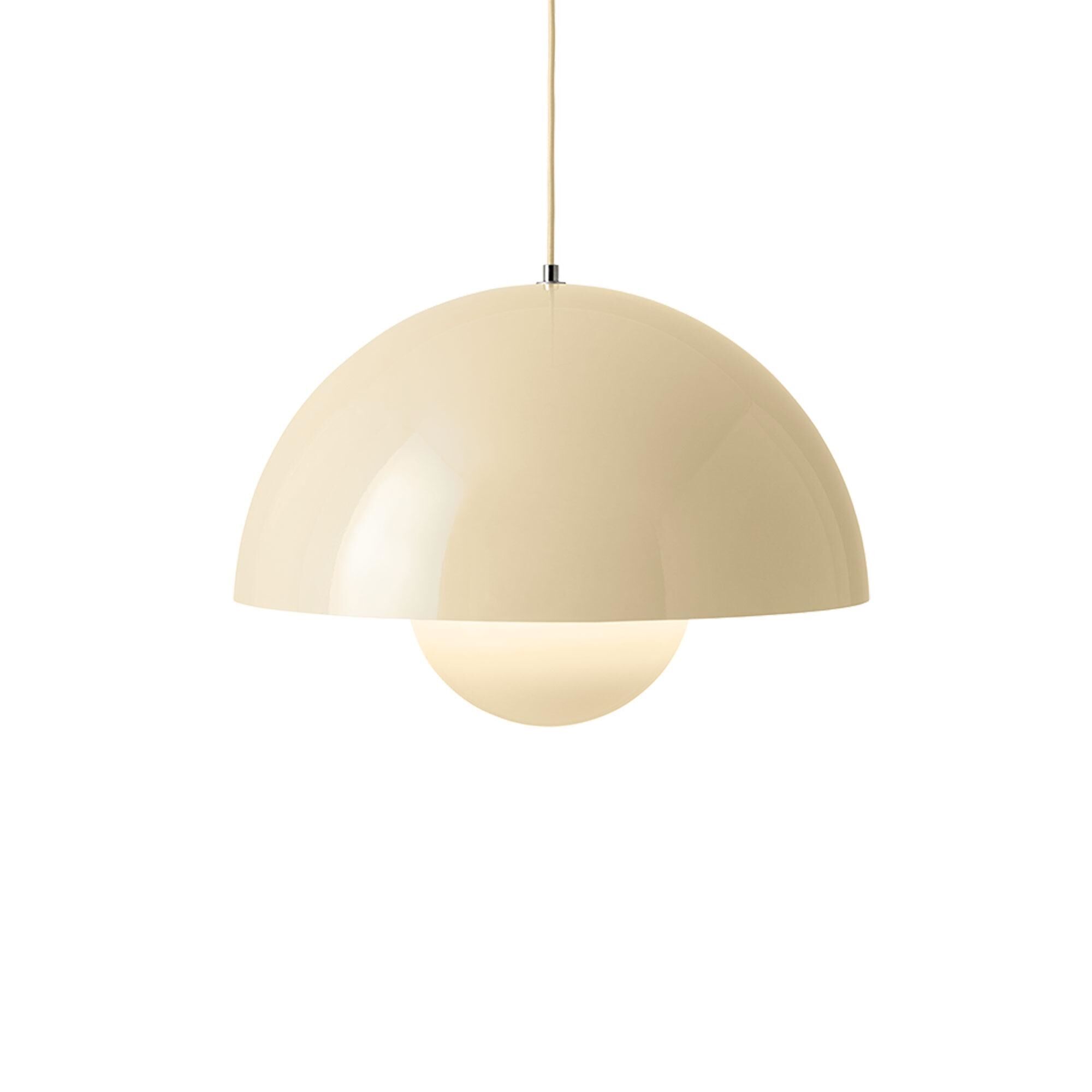 Flowerpot VP2 Pendelleuchte Elfenbein