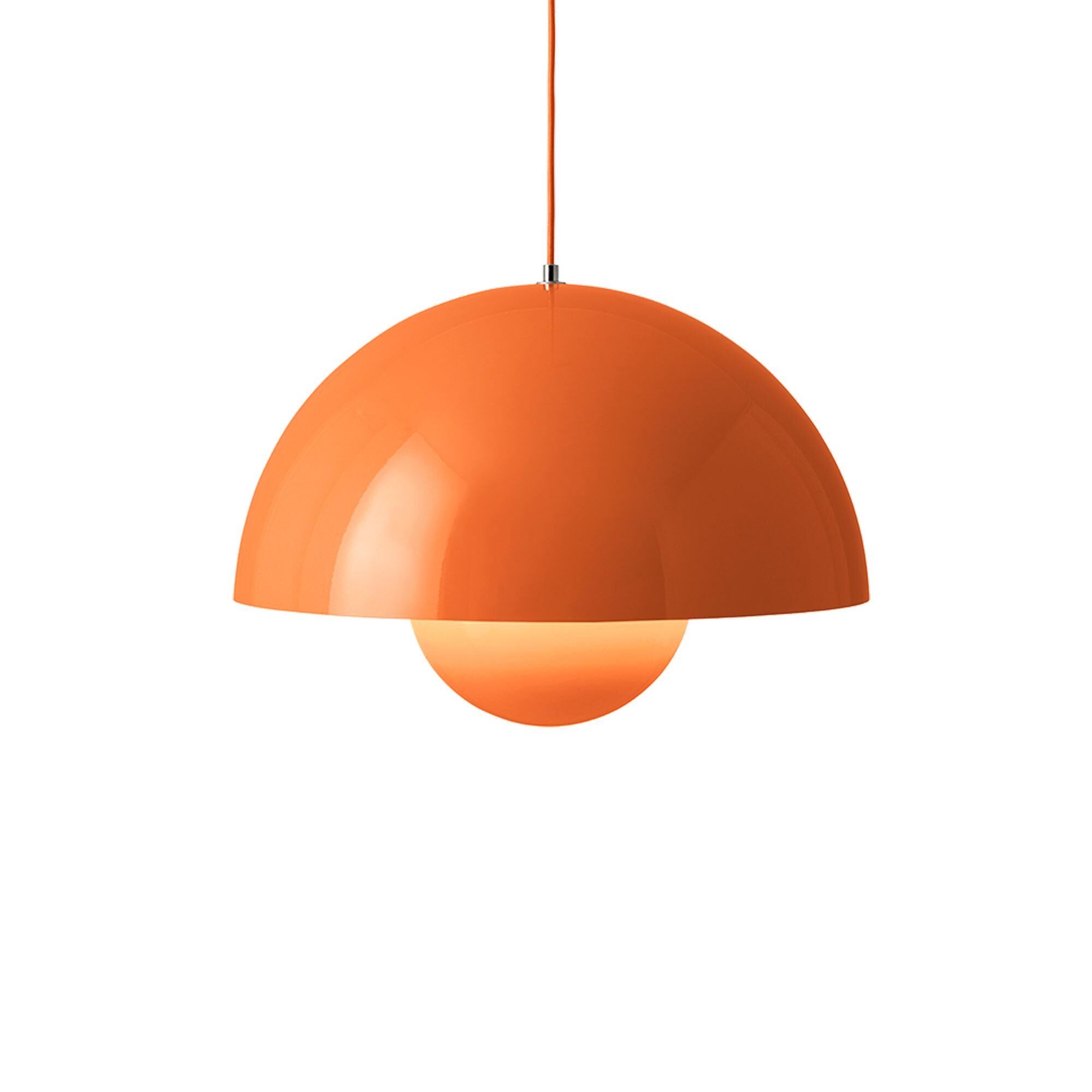 Flowerpot VP2 Suspension Orange Piquant