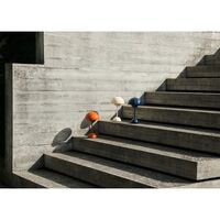 Flowerpot VP9 Bærbar Lampe Stålblå
