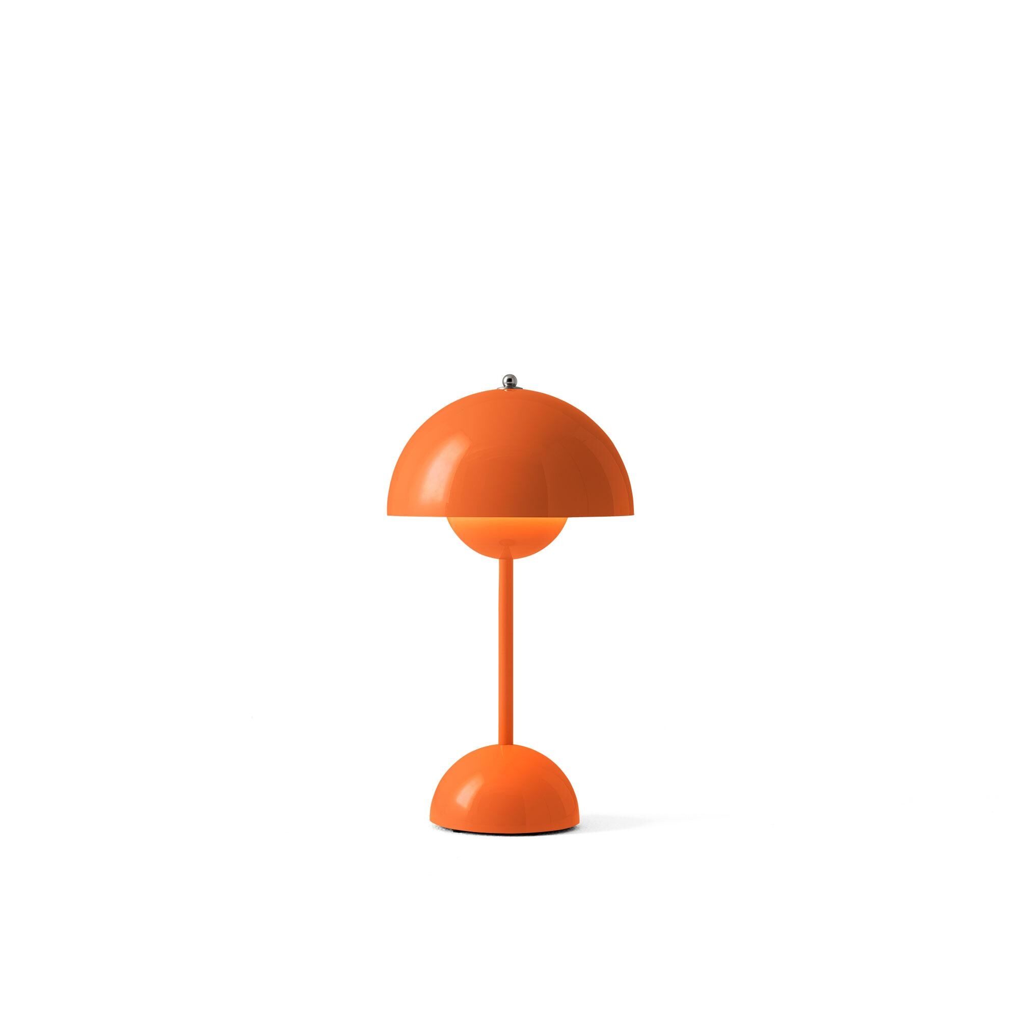 Flowerpot VP9 Tragbare Lampe Zesty Orange