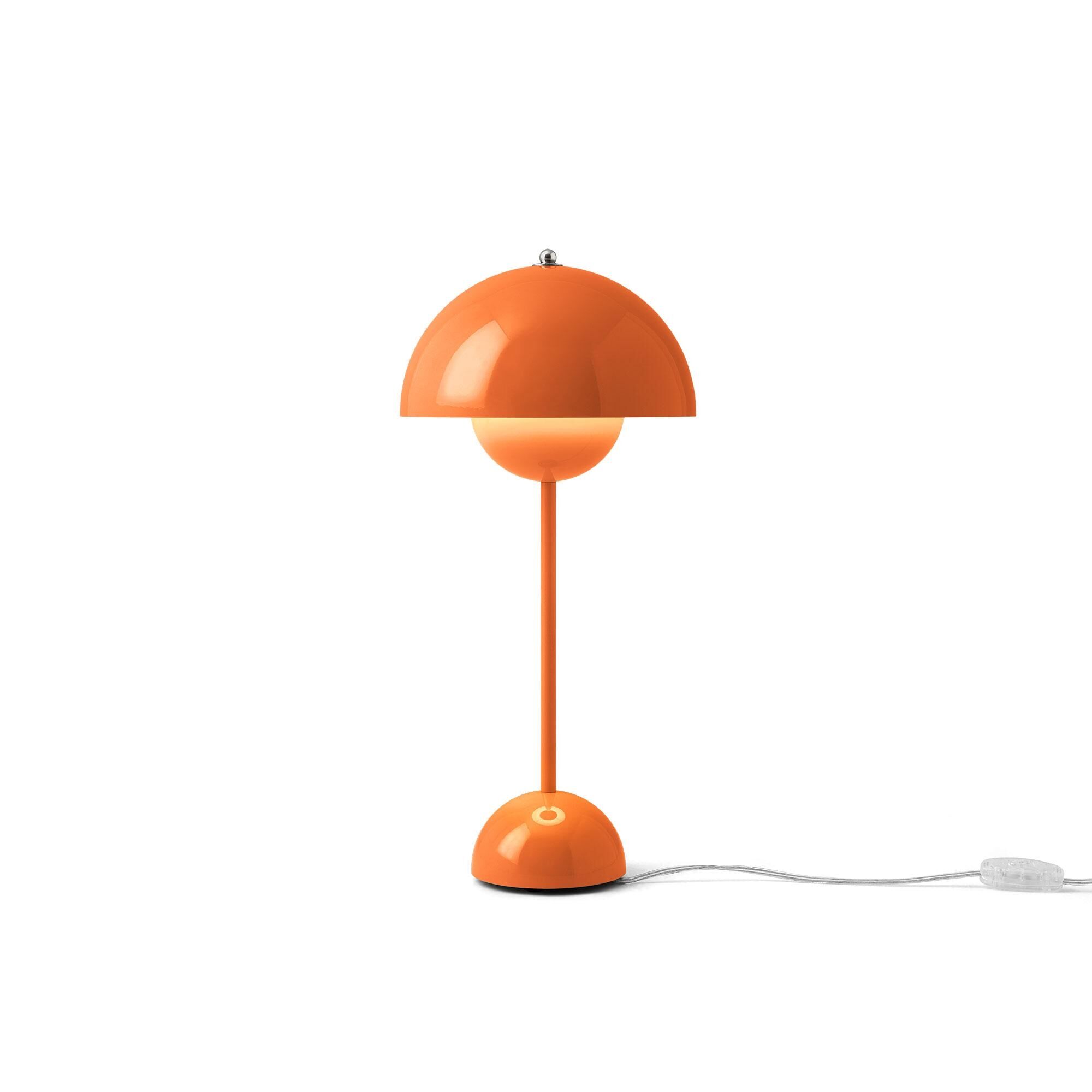 Lampe à Poser Flowerpot VP3 Orange Vif