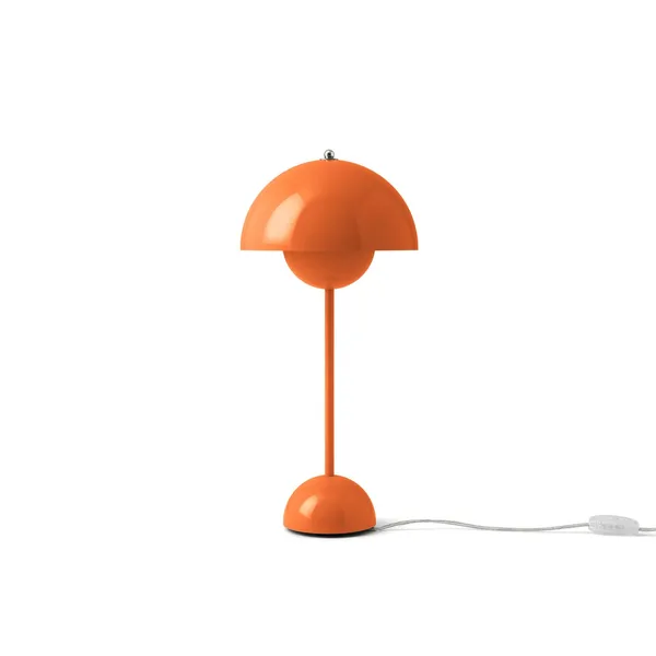 Flowerpot VP3 Table Lamp Zesty Orange