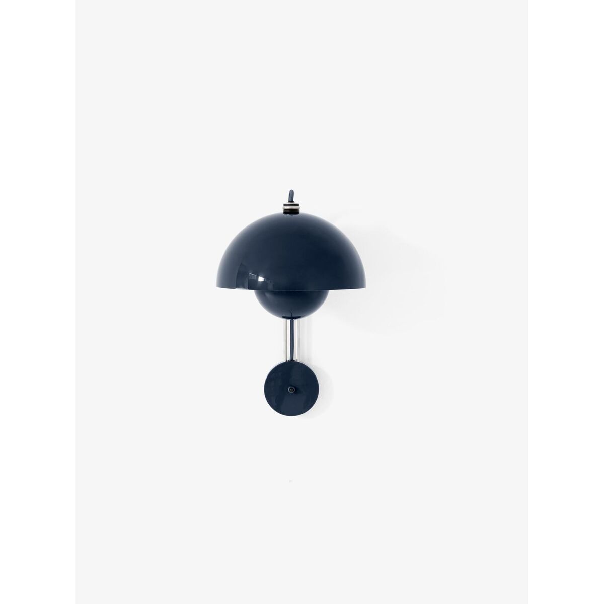 Flowerpot VP8 Væglampe Steel Blue