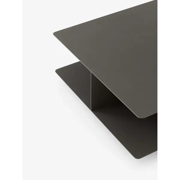 Table Basse Develius EV3 H40 Acier/Gris Pierre