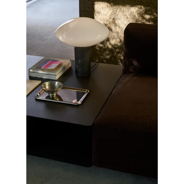 Table Basse Develius EV3 H40 Acier/Gris Pierre