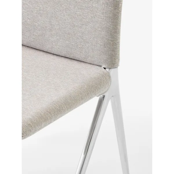 Silla de Comedor Kape IF7 de Aluminio Pulido/arcilla 003