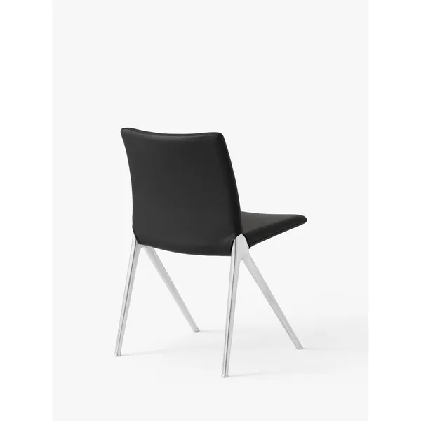 Kape IF7 Matstol Polerad Aluminium/Ädelläder