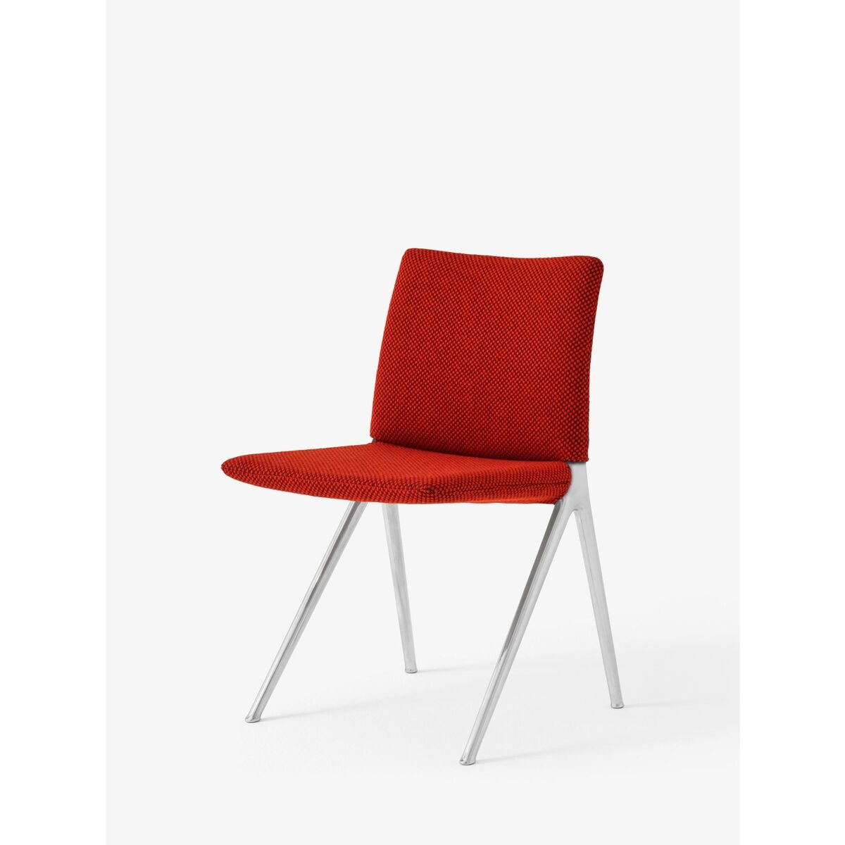 Kape IF7 Dining Chair Polished Aluminum/Sisu 0655