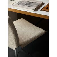 Kape IF7 Dining Chair Polished Aluminum/ Grain 61252