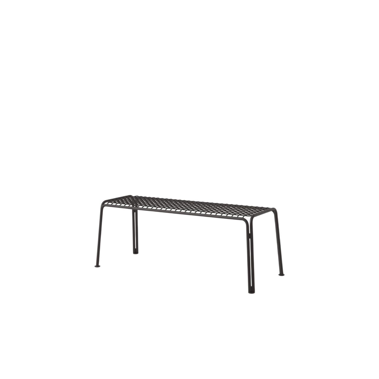 Thorvald SC112 Utendørsbenk Varm Sort