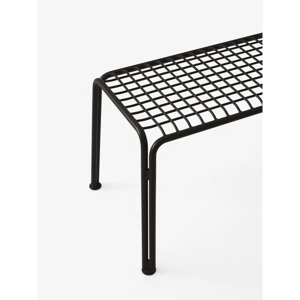 Thorvald SC112 Outdoor Bench Warm Black