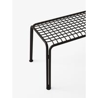 Thorvald SC112 Outdoor Bench Warm Black