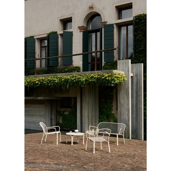 Thorvald SC108 Outdoor Coffee Table Ø70 Ivory