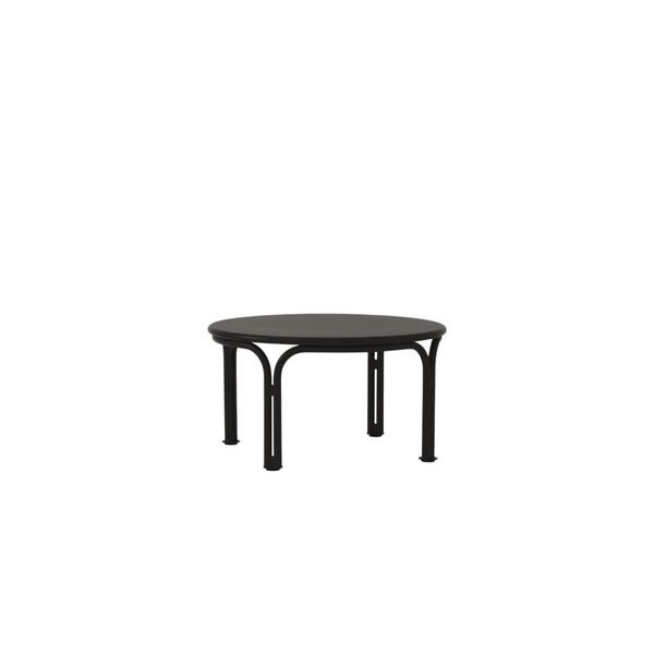 Thorvald SC108 Outdoor Coffee Table Ø70 Warm Black