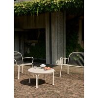 Table Basse D'extérieur Thorvald SC108 Ø70 Noir Chaud