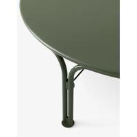 Thorvald SC109 Udendørs Sofabord Ø109 Bronze Green