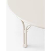 Thorvald SC109 Outdoor Coffee Table Ø109 Ivory