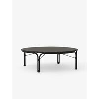 Thorvald SC109 Outdoor Coffee Table Ø109 Warm Black