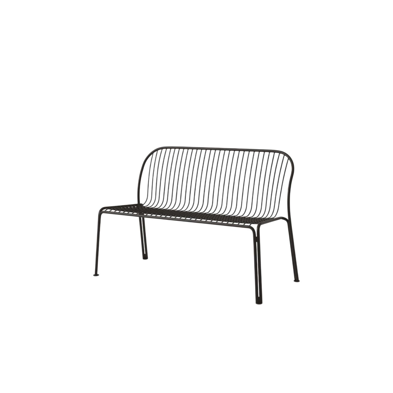 Thorvald SC111 Utendørsbenk Varm Sort