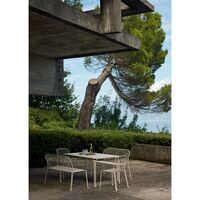 Thorvald SC113 Gartentisch Elfenbein