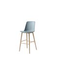 Lacquered Oak / Light blue