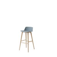 Lacquered Oak / Light blue