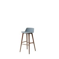 Lacquered Walnut / Light blue