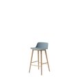 Lacquered Oak / Light blue